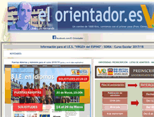 Tablet Screenshot of elorientador.es